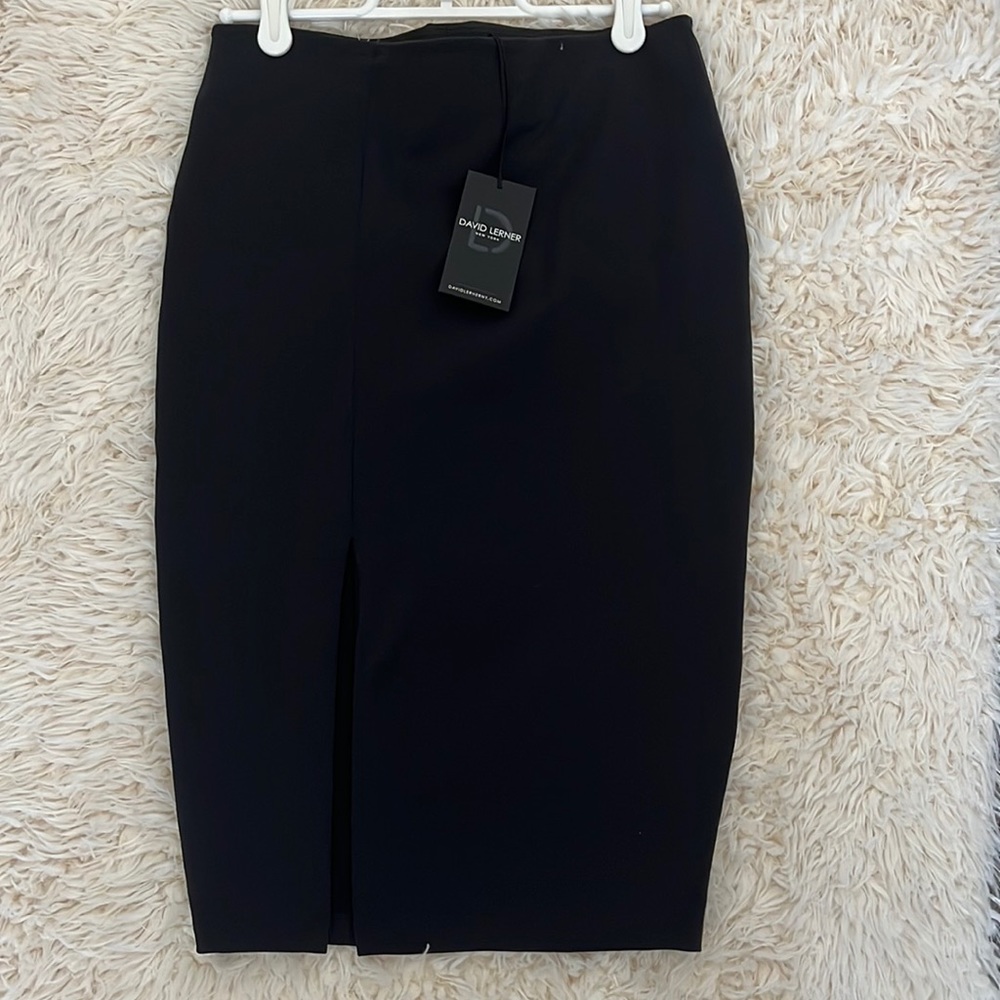 NWT David Lerner Pull-on Pencil Skirt